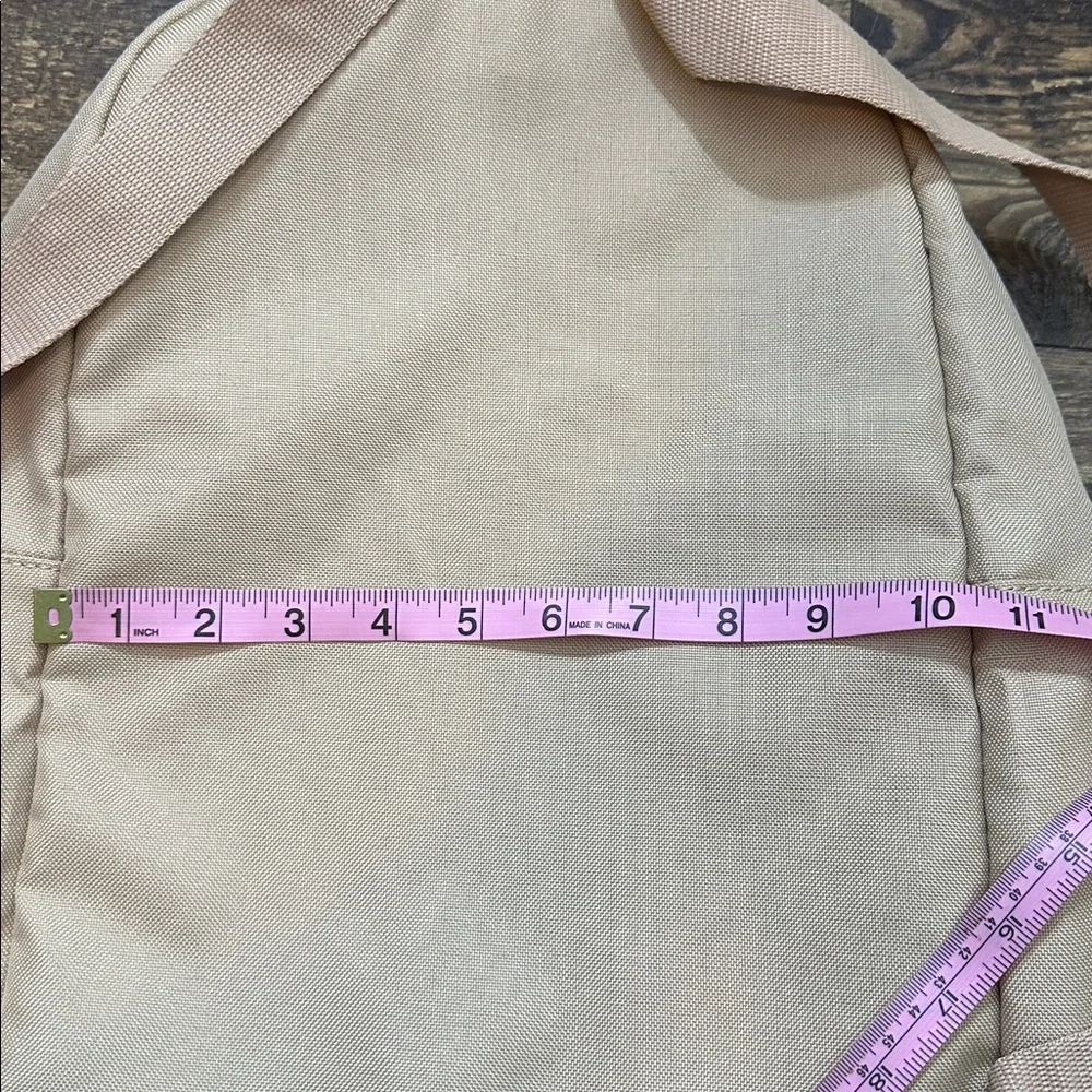 DSW Exclusive tan/beige backpack - Picture 6 of 6